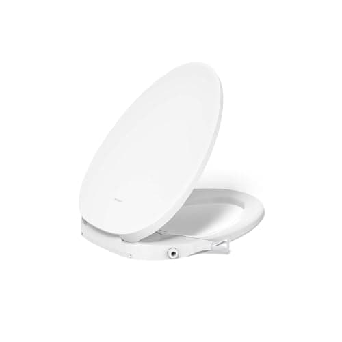 Kohler PureWash M300 Manual Elongated Bidet Toilet Seat, Chrome Handle, Quiet-Close Lid Prevents Slamming, Toilet Bidet, Easy Installation with Quick-Release Hinges, Self-Cleaning Wand 10