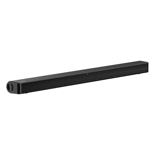 Hisense HS205G 2.0Ch Sound Bar, 120W, DTS Virtual: X, Dolby Audio, HDMI/ARC/Optical/USB, Bluetooth, Roku TV Ready, Black (HS205G, 2024 Model) 10