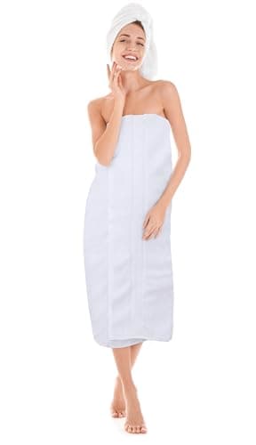 Utopia Towels Luxurious Jumbo Bath Sheet 2 Piece, 600 GSM, 35 by 70 Inches, 100% Ring Spun Cotton, Highly Absorbent and Quick Dry Extra Large Bath Towel, Super Soft Towel, White 9