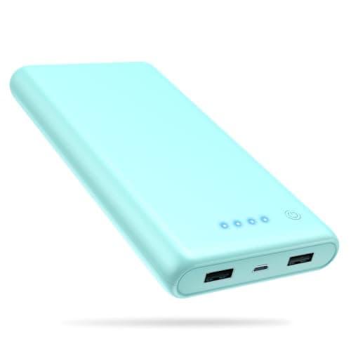 Ekrist Portable Charger Power Bank 25800mAh, Ultra-High Capacity Fast Phone Charging with Intelligent Controlling IC,2 USB Port External Cell Phone Battery Pack Compatible with iPhone,Android-Green