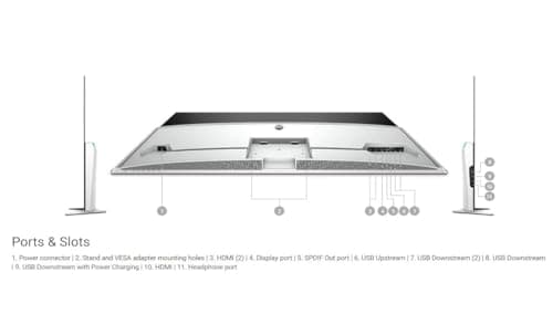 Alienware 55 OLED Gaming Monitor: AW5520QF, World’s First 55" OLED Gaming Monitor. Featuring 4K Resolution 3840 x 2160 at 120Hz True-to-Life Colors, Low Input Latency and AW Legend Industrial Design 5