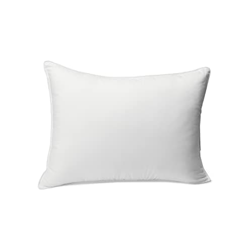 Amazon Basics Down Alternative Pillow for Back Side Sleepers, Medium Density, Standard Size, 26" x 20", 2-Pack, White 6
