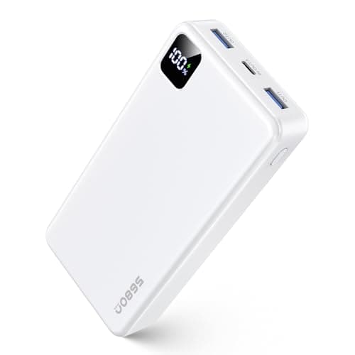 Portable Charger Power Bank, 56800mAh PD 22.5 W Fast Charging Battery Pack, Large Capacity Portable Power Bank for Camping Travel Essential Compatible with iPhone 17/16/15/14/13 Series, iPad-Black