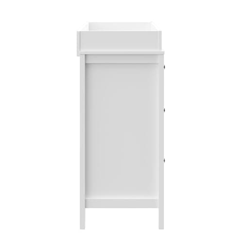Storkcraft Horizon 3 Drawer Chest with Changing Topper (White) – GREENGUARD Gold Certified, Includes Removable Changing Table Topper, Chest of Drawers for Nursery & Kids Bedroom 14
