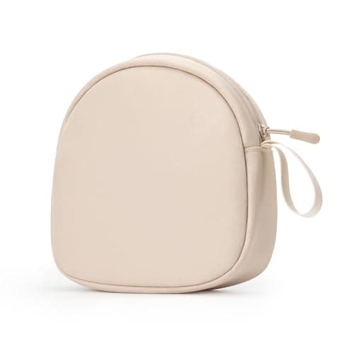 Headphone Case Soft for JBL Tune 510BT/520BT/500BT/720BT/Sony WH-CH520/510/720/710/BERIBES/SoundCore Q20/30/TOZO/KVIDIO/JLab/Bose, Ultra-Thin Headphones Case Bag Travel Carrying Universal (Beige)