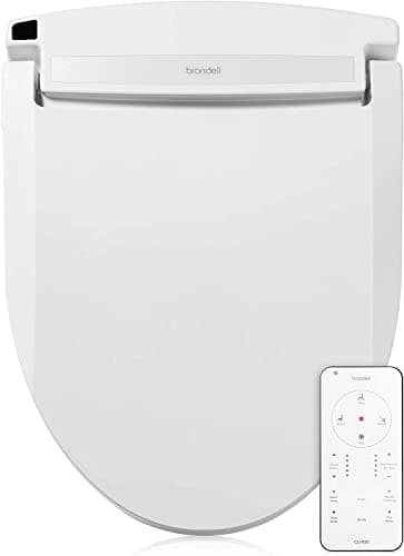 Brondell CL1700 Swash Round Advanced Bidet Seat, Fits Round Toilets, White