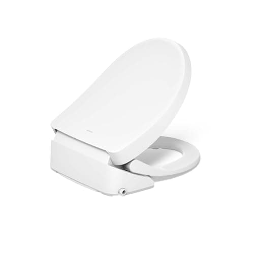 Kohler 28118-0 PureWash E815 Round Bidet Toilet Seat with Remote Control, Electric Bidet Toilet Seat with Warm Water and Stainless Steel Wand, Dryer, White 10