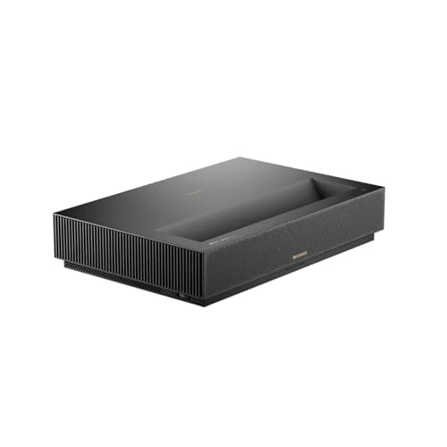 Formovie Cinema Edge Laser TV Ultra Short Throw Projector with 100" ALR Cinema Screen, Wifi 6 and Bluetooth, 4K UHD, 2300 ANSI Lumens, Dolby Vision & Atmos, HDR10/HLG, Google TV, Netflix