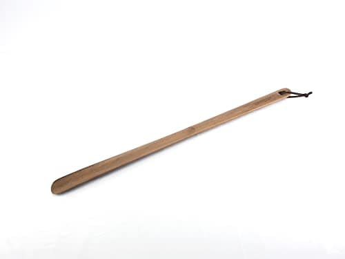 Luxdecor Long Handled Wooden Shoehorns-15in/24in/31.5in Wooden Long Handle Shoe Horn for Seinors Men Boot Jack Shoe Helper