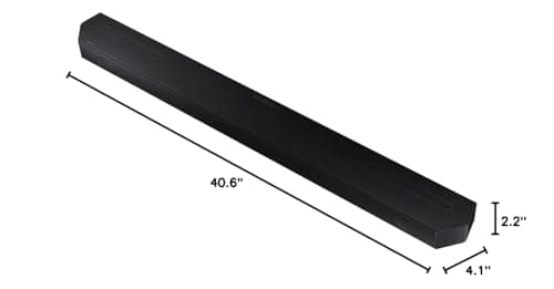 Samsung HW-Q600B/ZA 3.1.2ch Soundbar with Dolby Audio DTS:X 2022 Bundle with 2 YR CPS Enhanced Protection Pack 10