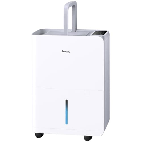 50 Pint/Day Dehumidifier, AEOCKY #1 Dehumidifier Brand Verified by Stackline, 3500 Sq.Ft for Basement, Home, Bedroom, Bathroom, with Drain Hose, Intelligent Humidistat, Quiet