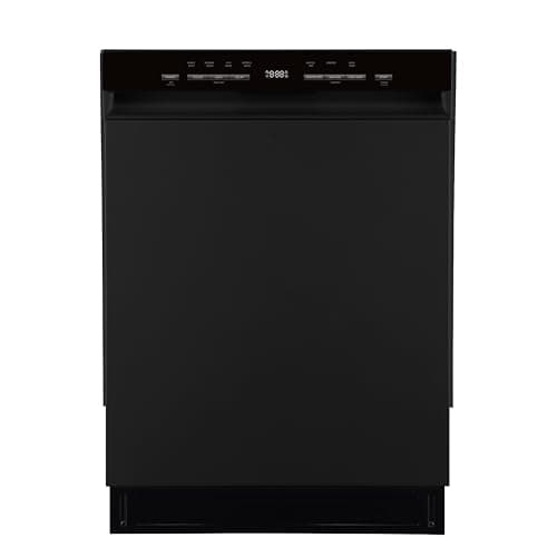 Kenmore 24" Premium Hybrid Tub Dishwasher - UltraWash, MoreSpace Adjustable Rack, High Temp & SmartWash - 12 Place Settings - 54 DBA - ENERGY STAR Certified - Black