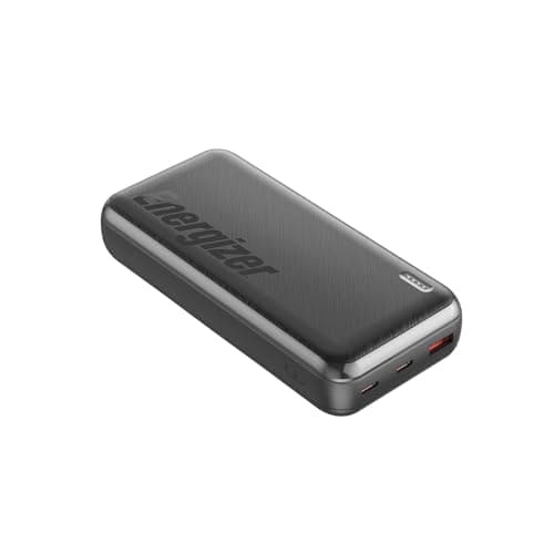 Energizer 20000mAh Portable Charger Fast Charging 22.5W PD3.0 Power Bank USB-C in&Out Battery Pack Portable Phone Charger for iPhone 16 15 14 13 12, Samsung S23 S22, Android Devices, iPad_UE20055PQ