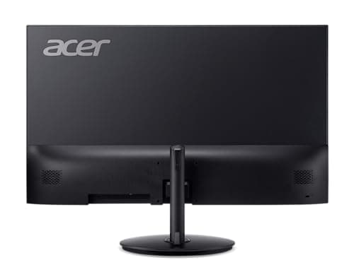Acer SH242Y Ebmihx 23.8" FHD 1920x1080 Home Office Ultra-Thin IPS Computer Monitor AMD FreeSync 100Hz Zero Frame Height/Swivel/Tilt Adjustable Stand Built-in Speakers HDMI 1.4 & VGA Port 16