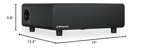 Platin Milan 5.1 Surround Sound Speaker System - Wireless Home Theater System for Smart TVs - WiSA Certified - with WiSA SoundSend Transmitter Included - No Receiver or Speaker Wires Needed 10