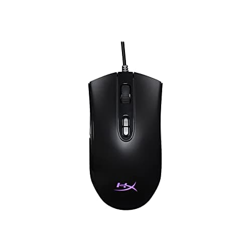 HyperX Pulsefire Core - RGB Gaming Mouse, Software Controlled RGB Light Effects & Macro Customization, Pixart 3327 Sensor up to 6,200DPI, 7 Programmable Buttons, Mouse Weight 87g (Renewed) 8