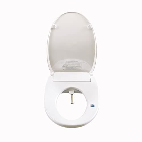 Soft Spa By Fluidmaster 9500E-001 Electronic Bidet Heated Toilet Seat with Warm Water and Air Dryer, Deodorizer, Easy Install, Elongated, White 5
