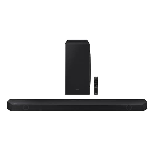 Samsung Q800D 5.1.2ch Soundbar w/Wireless Dolby Atmos Audio, Q-Symphony, SpaceFit Sound Pro, Adaptive Sound, Game Mode Pro with Alexa Built-in, HW-Q800D/ZA