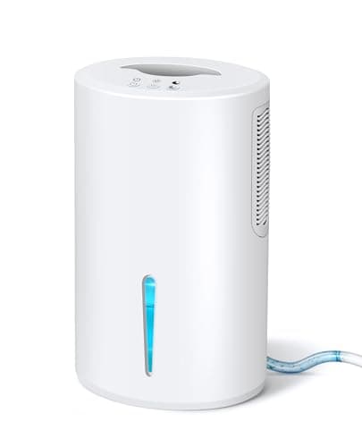 Gocheer Dehumidifiers for Home, Small Dehumidifier with Drain Hose