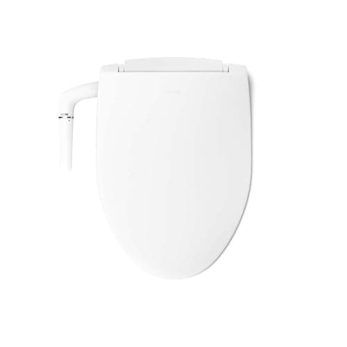 Kohler PureWash M250 Manual Elongated Bidet Toilet Seat, White, Quiet-Close Lid Prevents Slamming, Cool Water, Easy Installation with Quick-Release Hinges, Adjustable Spray Position & Pressure 13