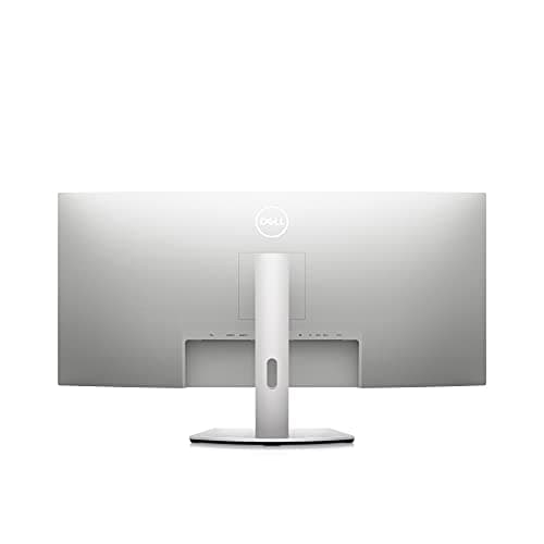 Dell S3422DW Curved Monitor - 34-inch WQHD (3440 x 1440) Display, 1800R Curved Screen, Built-in Dual 5W Speakers, 4ms Grey-to-Grey Response Time, 16.7 Million Colors - Silver 7