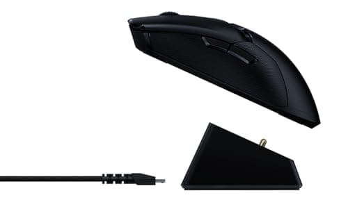 Razer Viper Ultimate with Charging Dock - Ambidextrous Esports Gaming Mouse Powered by HyperSpeed Wireless Technology (Focus+ 20K Optical Sensor, 74g Lightweight, RGB Chroma) Black 5