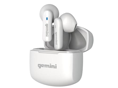 Gemini True Wireless Earbuds Bluetooth 5.4 with 13mm Drivers, Touch Control, All-Day Comfort Fit, Fast Pairing – GEBX-100