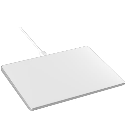 Homiguar Wired Trackpad for Windows 10/11， Ultra Slim Aluminum USB Wired Touchpad for PC Laptop Computer