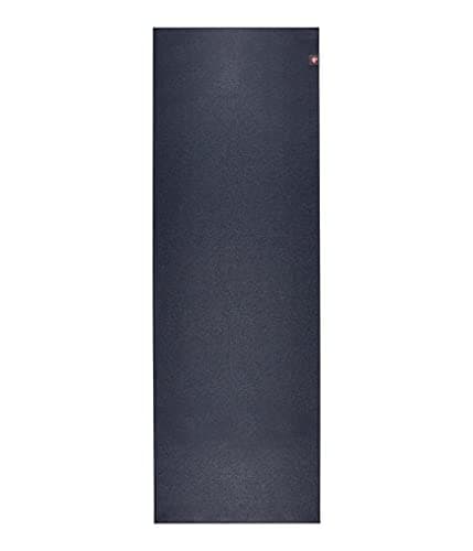 Manduka eKO Superlite Yoga Mat for Travel - Lightweight, Easy to Roll and Fold, Durable, Non Slip Grip, 1.5mm Thick, Midnight Blue, 71" x 24"