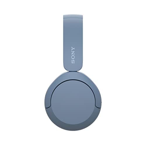 Sony WH-CH520 Wireless Headphones Bluetooth On-Ear Headset with Microphone and up to 50 Hours Battery Life with Quick Charging, Blue 10