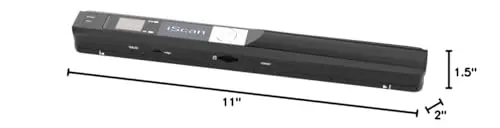Hczrc Portable Scanner, Photo Scanner for A4 Documents, Handheld Scanner for Business, Photo, Picture, Receipts, Books, JPG/PDF Format Selection, UP to 900 DPI, with 16G SD Car 7