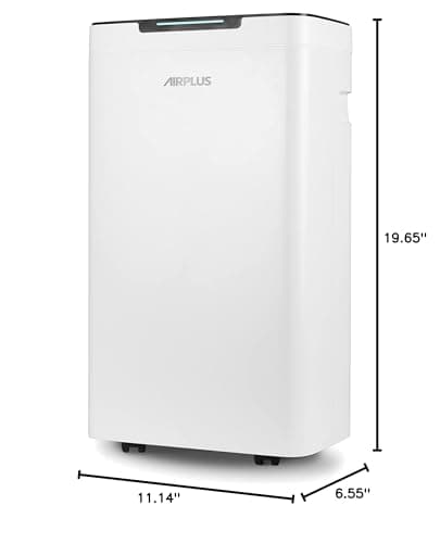 AIRPLUS 1,500 Sq. Ft Dehumidifier for Basement, 30 Pints Powerful Dehumidifier for Home, Large Rooms, Bedrooms, Sufficient Capacity Water Tank with Drain Hose (AP2011N) 9
