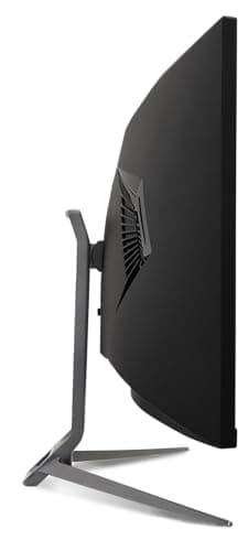 acer Nitro 34 Inch 1000R 21:9 Curved Zero-Frame QHD 3440 x 1440 Gaming Monitor | AMD FreeSync Premium | Up to 120Hz Refresh | 1ms VRB | Two Display Port 1.2 & Two HDMI 2.0 Ports | EDA343CUR J0bmiippx 11