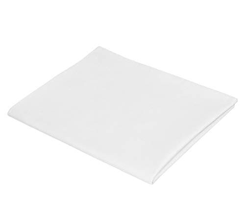 COTTON CRAFT Pillow Protectors - 220 Thread Count - Set of 2 Pure Combed Cotton - Sateen Weave - White - Body Pillow Protector - 21x54 inches - No Zipper - Pillow Not Included 7