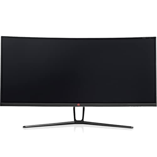 Deco Gear 35-Inch Curved Ultrawide Gaming Monitor | 3440 x 1440 | 120Hz | 1ms MPRT | Adaptive Sync | HDMI 2.0 x2 | DisplayPort 1.4 x2 | 99% sRGB 8
