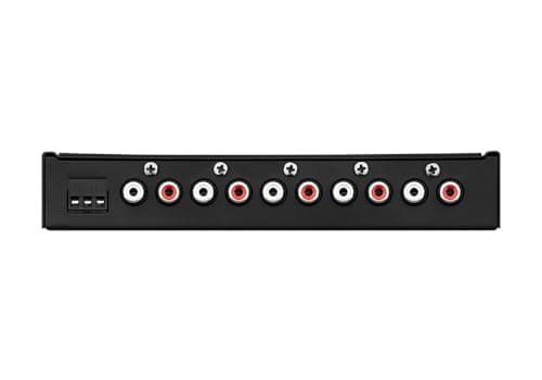 TARAMPS TEQ 7.4 Pro Car Audio Systems 7 Band Graphic Equalizer EQ Blue Lighting Advance Capability Input Channel Adjustment Main Volume Control Adjustable Subwoofer Volume with LPF 6