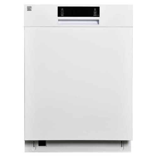 Kenmore 22-14602 24" Built-In Dishwasher - UltraWash Plus, TurboDry, SmartWash & EasyFlex Third Rack - 15 Place Settings - 45 DBA - ENERGY STAR Certified - 24" - White
