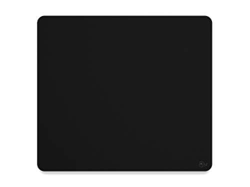 Glorious XL Heavy Gaming Mouse Mat/Pad - Stealth Edition - Extra 5mm Thick, Stitched Edges, Black Cloth Mousepad | 16"x18" (G-HXL-Stealth)
