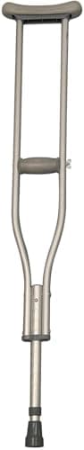 Caring Adult Basic Crutches, LF, 250 LBS Weight Capacity