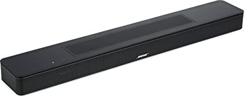 Bose Smart Soundbar 600 with Dolby Atmos, Bluetooth Wireless Sound Bar for TV with Built-in Microphone and Alexa Voice Control, Black