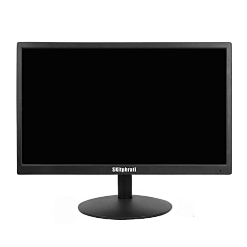 SKitphrati 20" PC Monitor 1600x900 75Hz 5MS HDMI Monitor LED Viewing Angle 95° (Horizontal) with HDMI VGA Input, 76% sRGB, VESA Wall Mount, TN Panel, Black 6