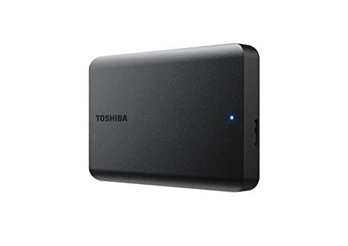 Toshiba Canvio Basics 4TB Portable External Hard Drive USB 3.0, Black - HDTB540XK3CA 5