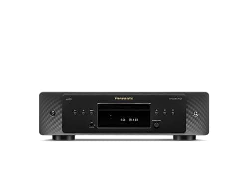 Marantz CD 60 Single Disc CD Player with Front USB Port (Black)