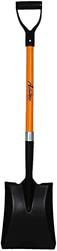 Ashman 4 Various Assorted Shovels (4 Pcs) 41 Inches Long D Handle Grip Multi-purpose (Round, Square, Drain Spade, Spade) Premium Quality Multipurpose Assorted Shovels with Strong Build 8