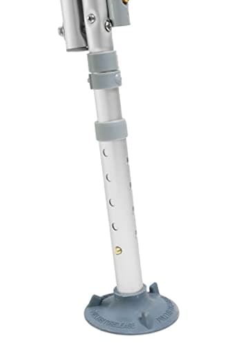 PEPE Mobility Tub Transfer Bench for Bathtub, Shower Chair with Backrest, Slip-Resistant Feet, Height Adjustable, White, Shower Bench Shower Seat for Elderly and Disabled 6