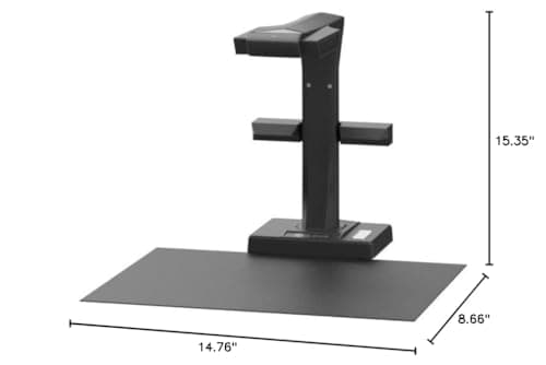 CZUR ET24 Pro Professional Book Scanner, 24MP Document Camera, 3rd Gen Auto-Flatten & Deskew Tech, A3 Document Scanner, 180+ Languages OCR, Support HDMI, for Windows/MacOS/Linux 9