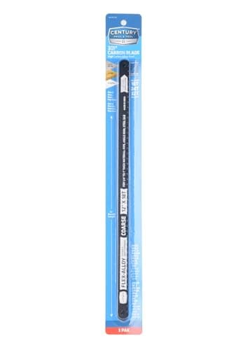 Century Drill & Tool 4336 High Carbon Alloy Steel Hacksaw Blade Set, 3 Piece 5