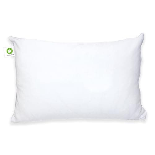 GhostBed Faux Down Pillow - Down Alternative with Breathable, Cool Microfiber Gel - Standard Size