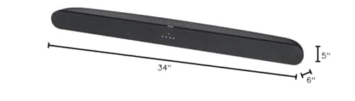 TCL Alto 6 2.0 Channel Roku TV Ready Home Theater Sound Bar with Bluetooth – TS6100, 31.5-inch, Black (TS6100-NA) 4