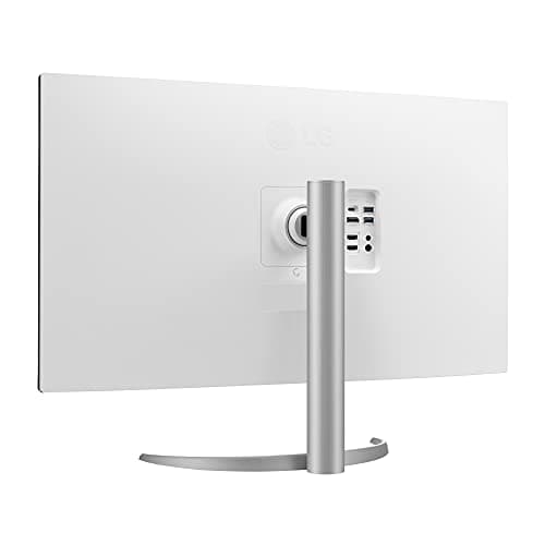 LG 32UP83A-W 32-inch 4K UHD (3840 x 2160) Computer Monitor 60Hz, IPS, Ultrafine, USB Type-C 60W PD, HDMI, DisplayPort, Built-in Speaker, Tilt/Height/Pivot Adjustable Stand, Reader Mode, White, HDR10 6